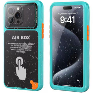 Husa Universala Waterproof pentru Telefon max. 6.1inch, ShellBox, AirBox, Albastra Husa Universala Waterproof pentru Telefon max. 6.1inch, ShellBox, AirBox, Albastra
