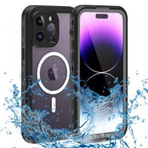 Husa Waterproof pentru Apple iPhone 14 Pro Max, ShellBox, Neagra Husa Waterproof pentru Apple iPhone 14 Pro Max, ShellBox, Neagra