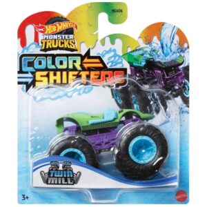 Masina de teren, Hot Wheels, Color Shifters, Twin Mill, 1:64, HVH86 Masina de teren, Hot Wheels, Color Shifters, Twin Mill, 1:64, HVH86
