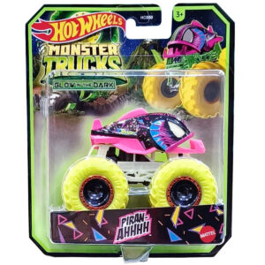 Masinuta Monster Trucks, Hot Wheels, Glow in the Dark, 1:64, Piran-Ahhhh, HWC85 Masinuta Monster Trucks, Hot Wheels, Glow in the Dark, 1:64, Piran-Ahhhh, HWC85