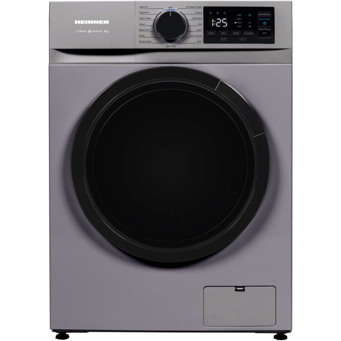 Masina de spalat rufe slim Heinner HWM-M8014SMA+++, 8 kg, 1400 rpm, Clasa A, Motor inverter, Display digital, Blocare acces copii, Program Igienizare cuva (Alb) Masina de spalat rufe slim Heinner HWM-M8014SMA+++, 8 kg, 1400 rpm, Clasa A, Motor inverter, Display digital, Blocare acces copii, Program Igienizare cuva (Alb)