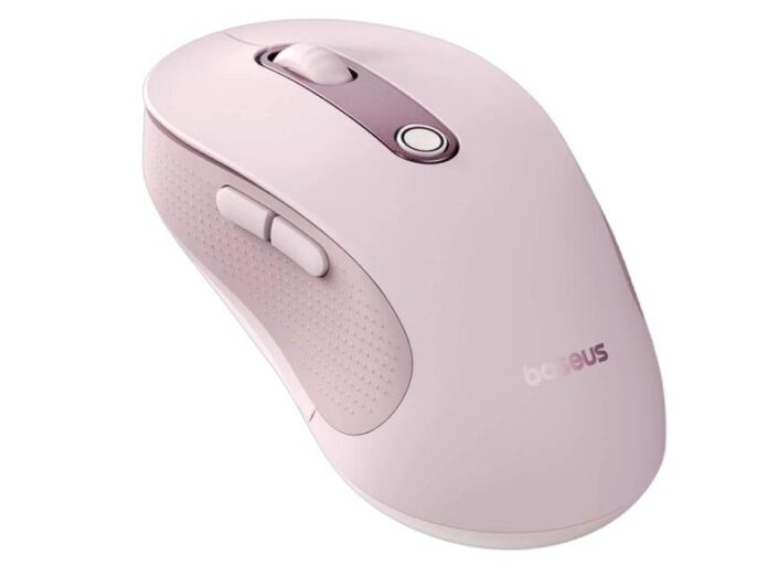 Mouse Wireless Baseus F02, Bluetooth/Wi-Fi, 4000 DPI (Alb) Mouse Wireless Baseus F02, Bluetooth/Wi-Fi, 4000 DPI (Alb)