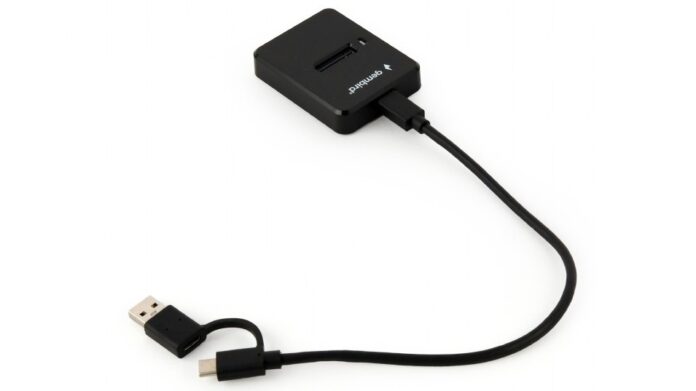 Adaptor Gembird A-CM-DPF-02, USB Type-C la DisplayPort, 4K, 0.15m (Negru) Adaptor Gembird A-CM-DPF-02, USB Type-C la DisplayPort, 4K, 0.15m (Negru)
