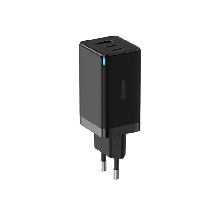Incarcator Retea Baseus GaN2 Pro CCGAN2P-L01, Quick Charge, 2 x USB Type-C, 2 x USB, 100W (Alb)