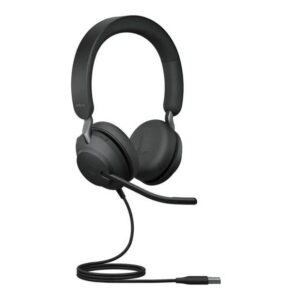 Casti Call Center Jabra Evolve2 40 SE, USB Type-C, Microfon, MS Stereo (Negru) Casti Call Center Jabra Evolve2 40 SE, USB Type-C, Microfon, MS Stereo (Negru)