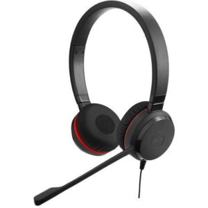 Casti cu microfon Jabra Evolve 20 MS, USB-C, USB-A (Negru) Casti cu microfon Jabra Evolve 20 MS, USB-C, USB-A (Negru)