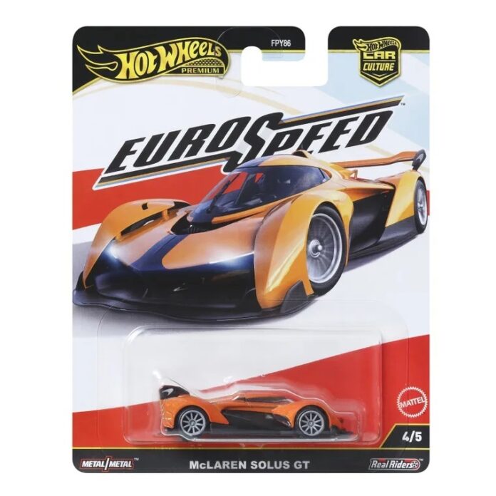 Masina metalica, Hot Wheels Premium, Car Culture, EuroSpeed, McLaren Solus GT, JBK78 Masina metalica, Hot Wheels Premium, Car Culture, EuroSpeed, McLaren Solus GT, JBK78