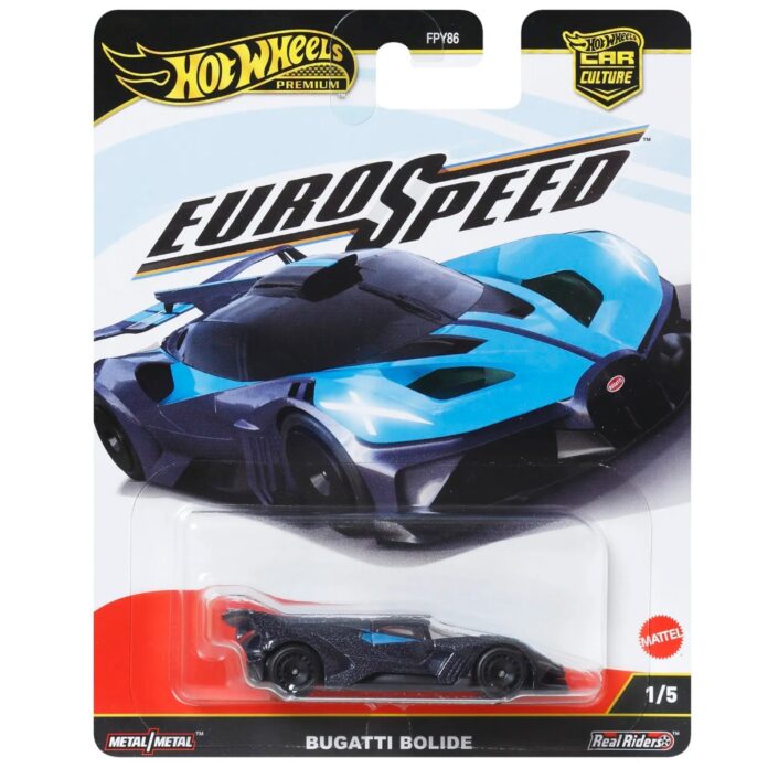Masina metalica, Hot Wheels Premium, Car Culture, EuroSpeed, Bugatti Bolide, JBK79 Masina metalica, Hot Wheels Premium, Car Culture, EuroSpeed, Bugatti Bolide, JBK79