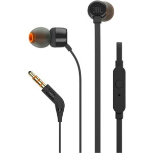 Casti Stereo JBL T110, Microfon (Negru) Casti Stereo JBL T110, Microfon (Negru)