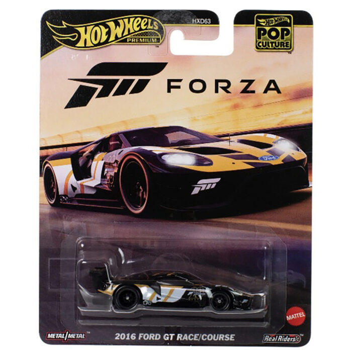 Masina metalica, Hot Wheels Premium, Pop Culture, 2016 Ford GT Race/Course, JBL67 Masina metalica, Hot Wheels Premium, Pop Culture, 2016 Ford GT Race/Course, JBL67