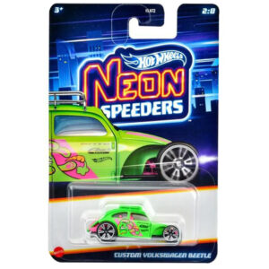 Masinuta metalica, Hot Wheels, Neon Speeders, Custom Volkswagen Beetle, JBY93 Masinuta metalica, Hot Wheels, Neon Speeders, Custom Volkswagen Beetle, JBY93