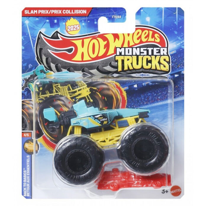 Masinuta Hot Wheels, Monster Truck, Slam Prix si Prix Collision, JCD66 Masinuta Hot Wheels, Monster Truck, Slam Prix si Prix Collision, JCD66
