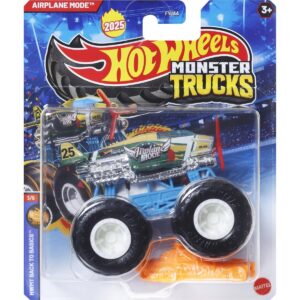 Masinuta Hot Wheels, Monster Truck, Airplane Mode, JCD71 Masinuta Hot Wheels, Monster Truck, Airplane Mode, JCD71