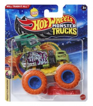Masinuta Hot Wheels, Monster Truck, Will Trash It All, JCF04 Masinuta Hot Wheels, Monster Truck, Will Trash It All, JCF04