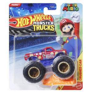 Masinuta Hot Wheels, Monster Truck, Super Mario, JDP83 Masinuta Hot Wheels, Monster Truck, Super Mario, JDP83