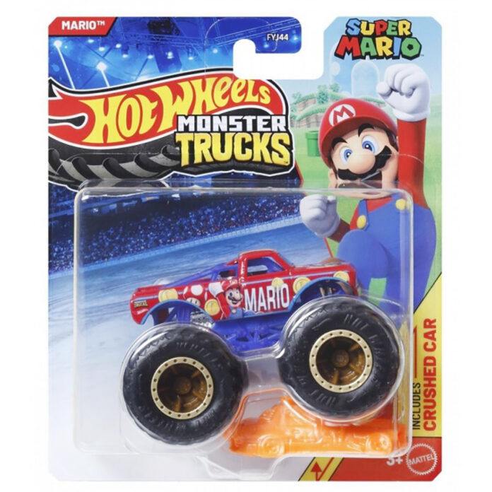 Masinuta Hot Wheels, Monster Truck, Super Mario, JDP83 Masinuta Hot Wheels, Monster Truck, Super Mario, JDP83