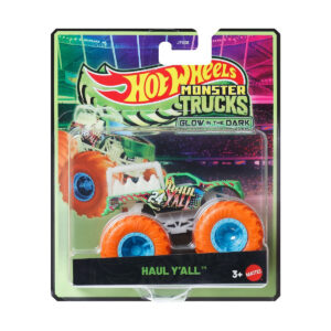 Masina Hot Wheels, Monster Truck, Glow In The Dark, Haul Y All, JFX21 Masina Hot Wheels, Monster Truck, Glow In The Dark, Haul Y All, JFX21