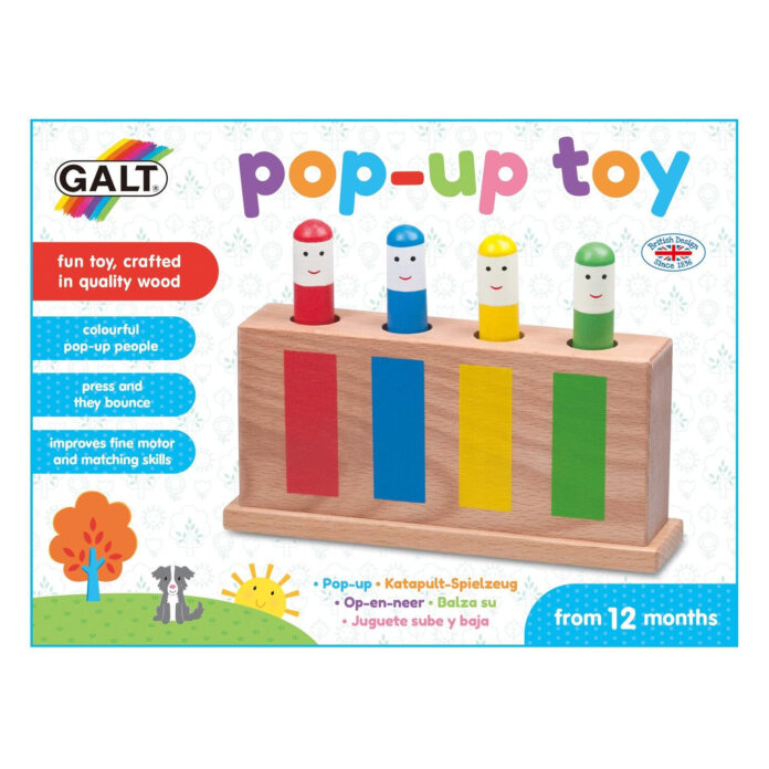 Jucarie din lemn Galt Pop-Up Jucarie din lemn Galt Pop-Up