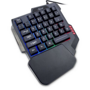 Tastatura Gaming Inter-Tech Etherno KB-3035, iluminare RGB, USB (Negru) Tastatura Gaming Inter-Tech Etherno KB-3035, iluminare RGB, USB (Negru)