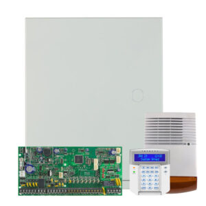 Kit alarma antiefractie Paradox Spectra SP6000+K32LCD+SL-900B, 2 partitii, 8-32 zone, 32 utilizatori, cutie cu traf Kit alarma antiefractie Paradox Spectra SP6000+K32LCD+SL-900B, 2 partitii, 8-32 zone, 32 utilizatori, cutie cu traf