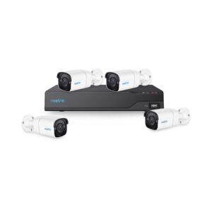 Sistem supraveghere exterior IP basic Reolink KIT-RLK-4EXTIP-5MP-30M-P-M, 4 camere, 5 MP, IR 30 m, 4 mm, slot card, detectie oameni/vehicule, microfon, PoE Sistem supraveghere exterior IP basic Reolink KIT-RLK-4EXTIP-5MP-30M-P-M, 4 camere, 5 MP, IR 30 m, 4 mm, slot card, detectie oameni/vehicule, microfon, PoE