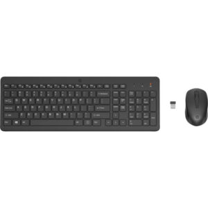 Kit tastatura si mouse wireless HP 330 (Negru) Kit tastatura si mouse wireless HP 330 (Negru)