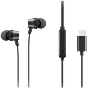 Casti cu microfon Lenovo 4XD1J77351, USB-C (Negru) Casti cu microfon Lenovo 4XD1J77351, USB-C (Negru)