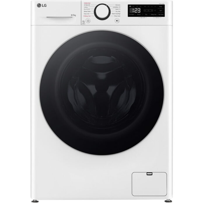 Masina de spalat rufe cu uscator LG F2DR508S1W, 8 kg Spalare, 5 kg Uscare, 1200 rpm, Motor Direct Drive, Clasa B, TurboWash, Alb Masina de spalat rufe cu uscator LG F2DR508S1W, 8 kg Spalare, 5 kg Uscare, 1200 rpm, Motor Direct Drive, Clasa B, TurboWash, Alb