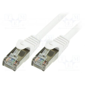 Cablu F/UTP LogiLink CP2101S, Patchcord, CAT.6, 15 m (Alb) Cablu F/UTP LogiLink CP2101S, Patchcord, CAT.6, 15 m (Alb)