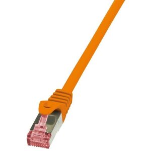 Cablu S/FTP LogiLink CQ2078S, Patchcord, CAT.6, 5 m (Portocaliu) Cablu S/FTP LogiLink CQ2078S, Patchcord, CAT.6, 5 m (Portocaliu)