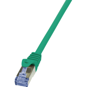 Cablu S/FTP LogiLink CQ3035S, Cat.6A, Patchcord (Verde) Cablu S/FTP LogiLink CQ3035S, Cat.6A, Patchcord (Verde)