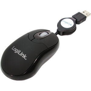 Mouse Wireless Logilink ID0139, USB, 1600 DPI (Negru) Mouse Wireless Logilink ID0139, USB, 1600 DPI (Negru)