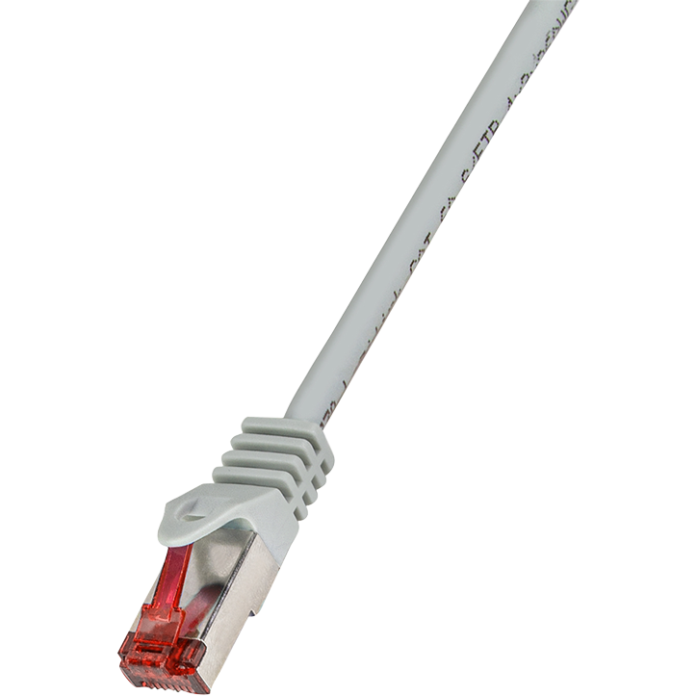 Cablu S/FTP LOGILINK Cat6, LSZH, cupru, 0.25 m, rosu, AWG27, dublu ecranat CQ2014S Cablu S/FTP LOGILINK Cat6, LSZH, cupru, 0.25 m, rosu, AWG27, dublu ecranat CQ2014S