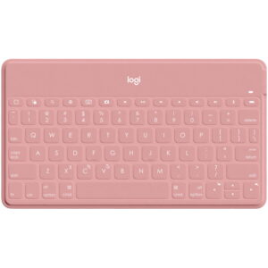 Tastatura Bluetooth Logitech Keys-To-Go, pentru iPhone, iPad, Apple TV, Mac, layout UK (Roz) Tastatura Bluetooth Logitech Keys-To-Go, pentru iPhone, iPad, Apple TV, Mac, layout UK (Roz)