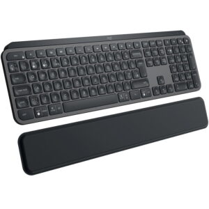 Tastatura wireless Logitech MX Keys S, Iluminare, Palmrest, 2.4GHz&Bluetooth,USB-C, US INTL layout, Graphite Tastatura wireless Logitech MX Keys S, Iluminare, Palmrest, 2.4GHz&Bluetooth,USB-C, US INTL layout, Graphite