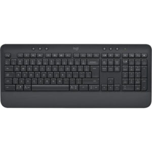 Tastatura Logitech Signature Slim Solar+ K980, Bluetooth (Negru/Gri) Tastatura Logitech Signature Slim Solar+ K980, Bluetooth (Negru/Gri)