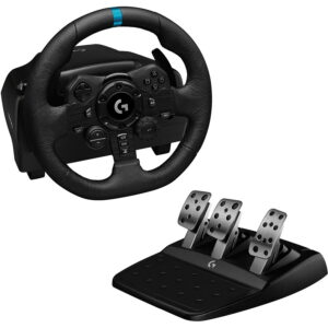Volan Logitech TrueForce G923 + pedale (PC/PS4/PS5) Volan Logitech TrueForce G923 + pedale (PC/PS4/PS5)