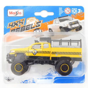 Masinuta 4X4 Rebels Maisto, Chevrolet Colorado 2017 Amarelo, 1:64, Galben Masinuta 4X4 Rebels Maisto, Chevrolet Colorado 2017 Amarelo, 1:64, Galben