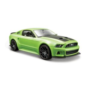 Masinuta Maisto Ford Mustang Street Racer 2014, 1:24, Verde Masinuta Maisto Ford Mustang Street Racer 2014, 1:24, Verde