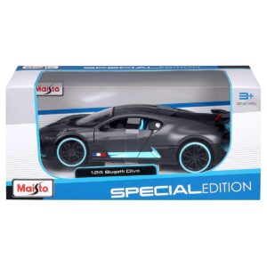 Masinuta Maisto Bugatti Divo, 1:24, Gri Masinuta Maisto Bugatti Divo, 1:24, Gri
