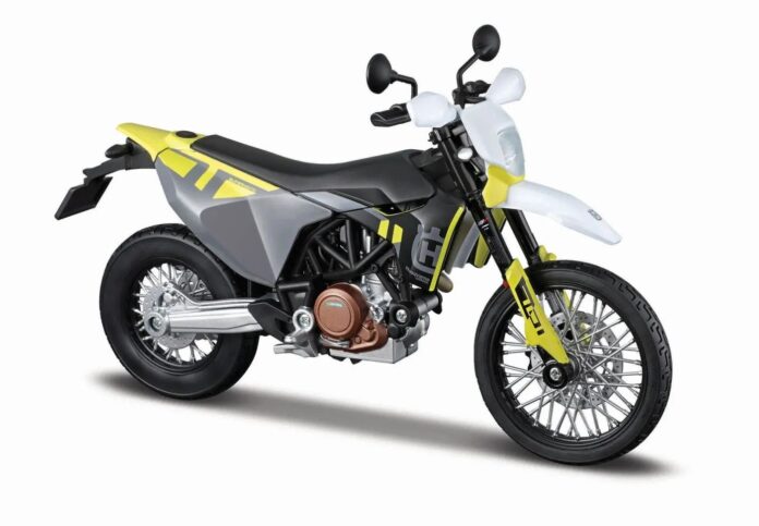 Motocicleta Maisto - Husqvarna 701, 1:18 Motocicleta Maisto - Husqvarna 701, 1:18