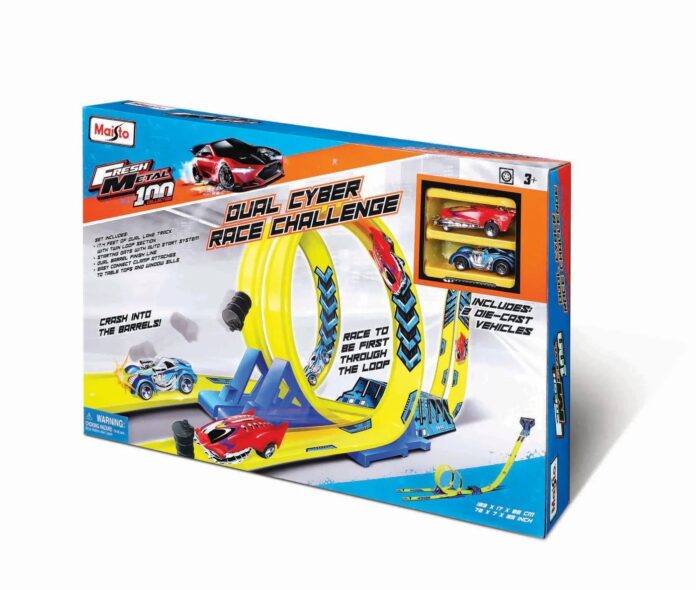 Maisto Power – Circuit provocarea bucla dubla (Multicolor) Maisto Power – Circuit provocarea bucla dubla (Multicolor)