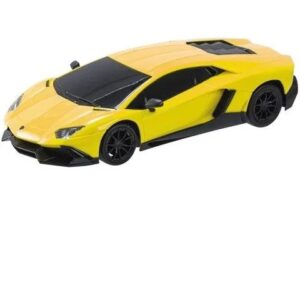 Masinuta Rastar RC - Lamborghini Huracán Lp610-4, 1:24, Portocaliu Masinuta Rastar RC - Lamborghini Huracán Lp610-4, 1:24, Portocaliu