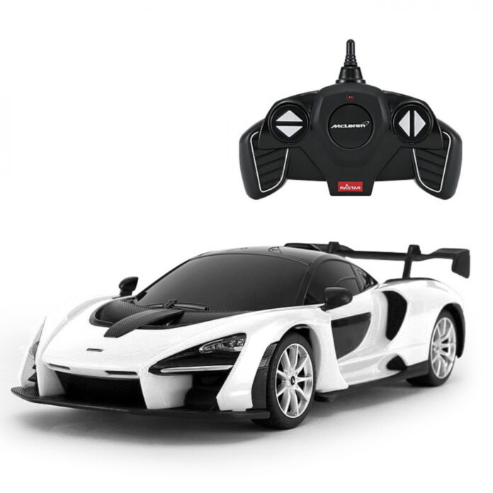 Masinuta Rastar RC - McLaren Senna, alb, 1:18 Masinuta Rastar RC - McLaren Senna, alb, 1:18