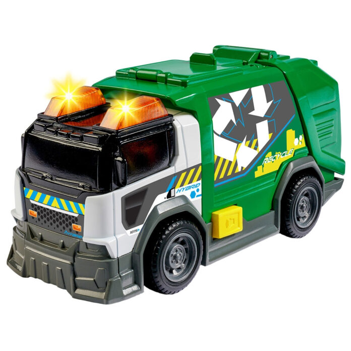 Masina de gunoi Dickie Toys Action Series, Verde, 39 cm Masina de gunoi Dickie Toys Action Series, Verde, 39 cm