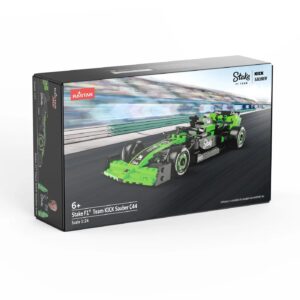Masinuta construibila Kick Sauber C44 F1 Stake, scara 1 la 24 (Verde/Negru) Masinuta construibila Kick Sauber C44 F1 Stake, scara 1 la 24 (Verde/Negru)