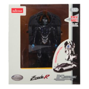 Masinuta diecast Rastar Transformable RS, Land Rover Defender, negru, 1:32 Masinuta diecast Rastar Transformable RS, Land Rover Defender, negru, 1:32