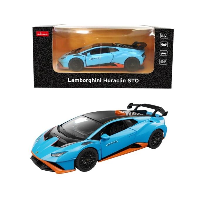 Masinuta diecast Rastar - Lamborghini Huracan STO, 1:32 Masinuta diecast Rastar - Lamborghini Huracan STO, 1:32