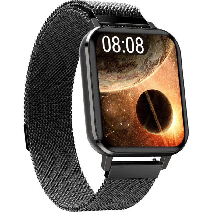 Smartwatch Maxcom FW37 Argon, GPS, bratara TPU, ecran IPS 1.30”, Bluetooth, IP67, Android / iOS (Negru) + 2 curele Smartwatch Maxcom FW37 Argon, GPS, bratara TPU, ecran IPS 1.30”, Bluetooth, IP67, Android / iOS (Negru) + 2 curele