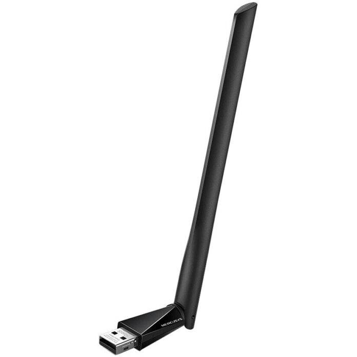 Adaptor wireless Mercusys MU6H, Dual-Band (Negru) Adaptor wireless Mercusys MU6H, Dual-Band (Negru)
